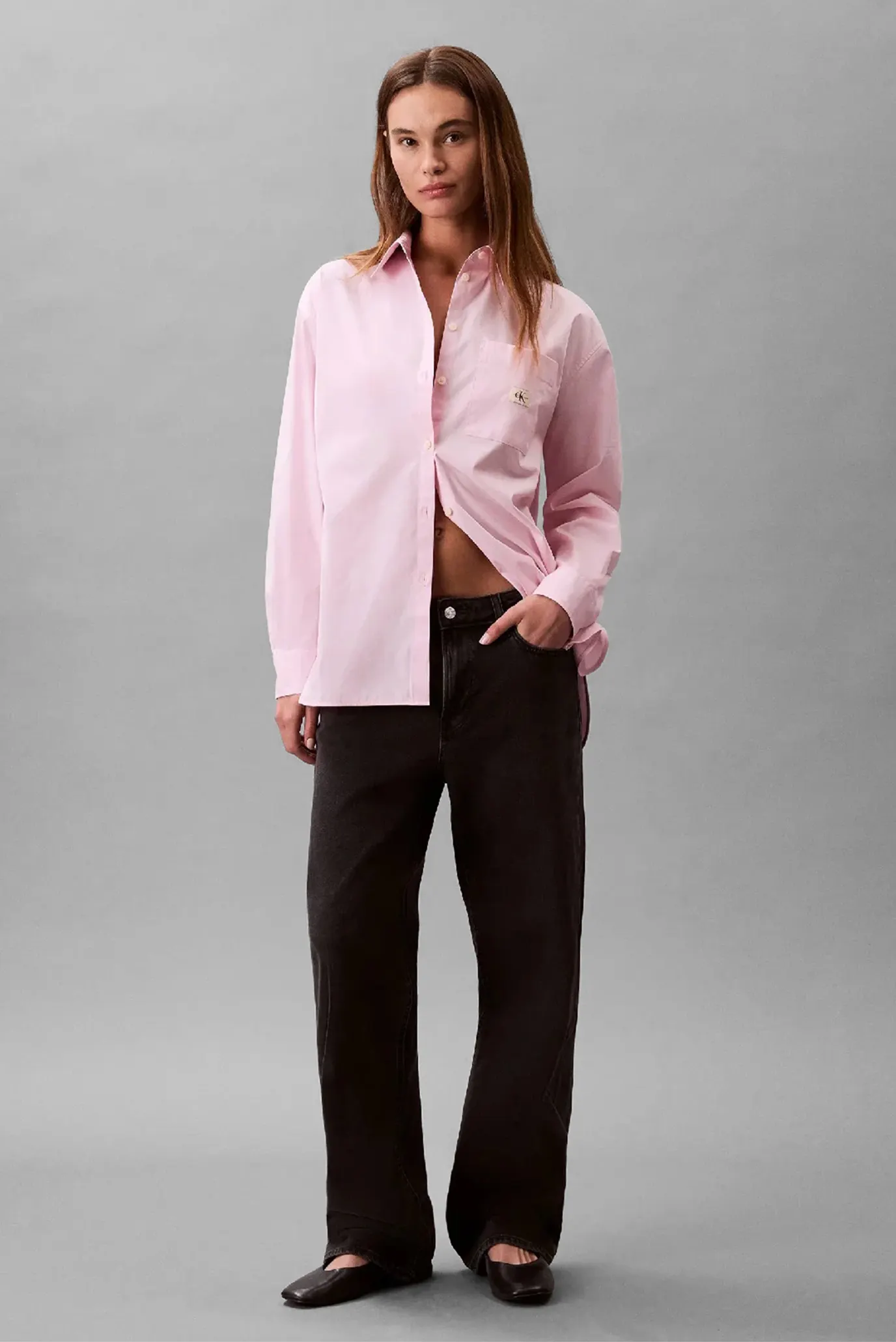 Рубашка POPLIN RELAXED SHIRT 1