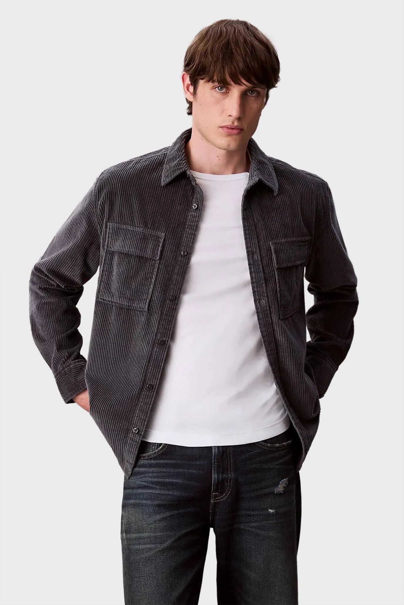 Ko'ylak LS CORDUROY POCKET RELAXED SHIRT 5