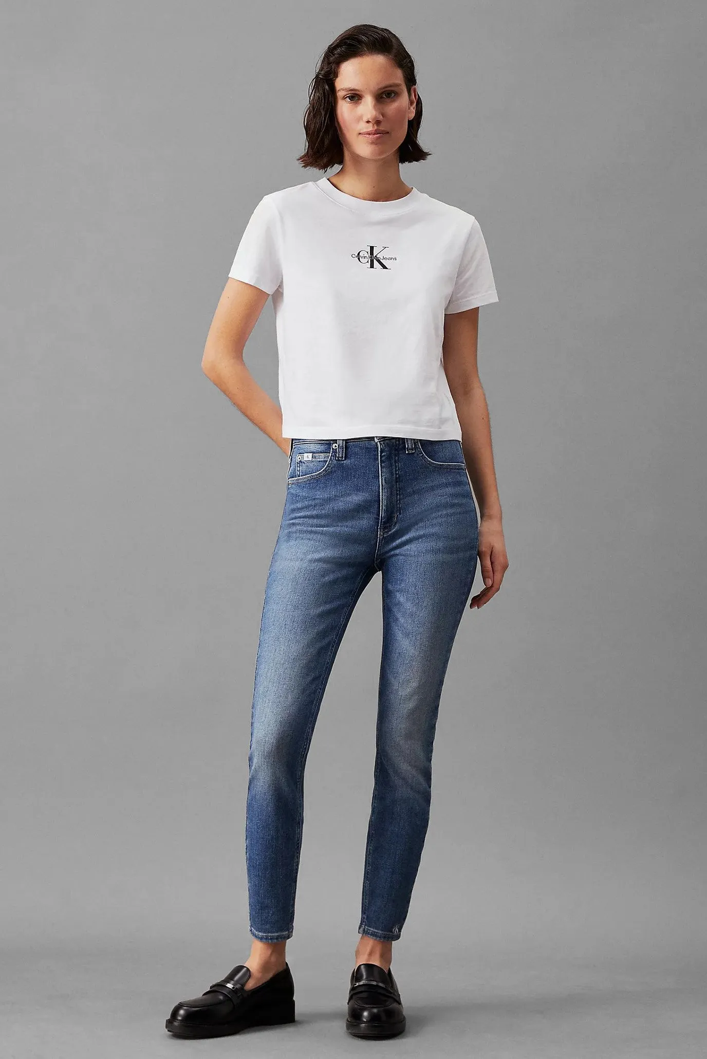 Джинсы HIGH RISE SUPER SKINNY ANKLE 2