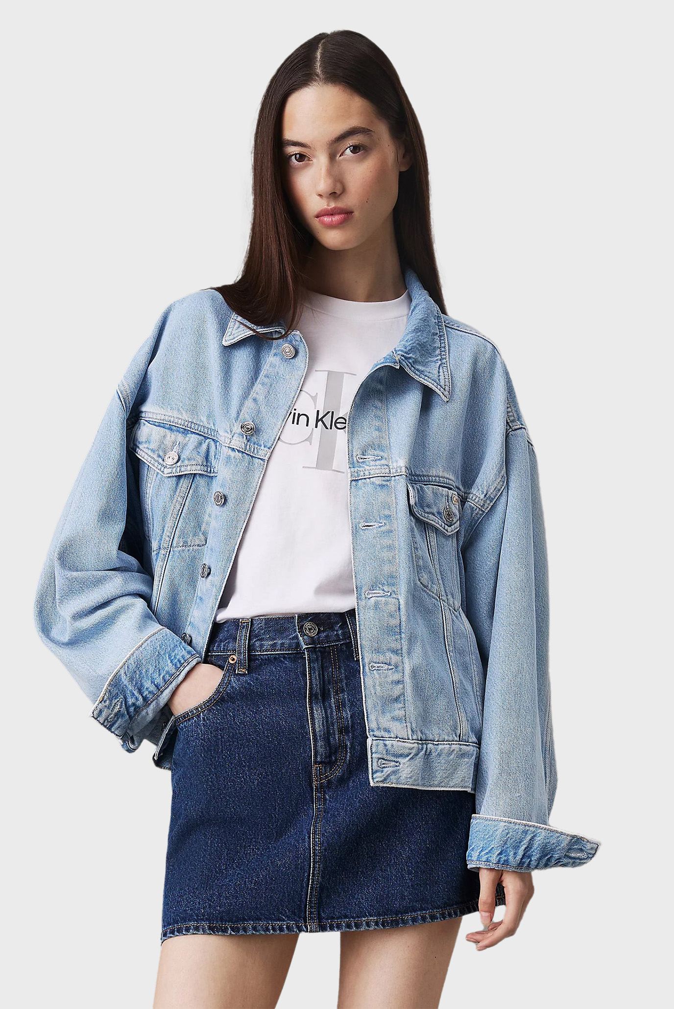Jins kurtka BOXY DENIM JACKET 1