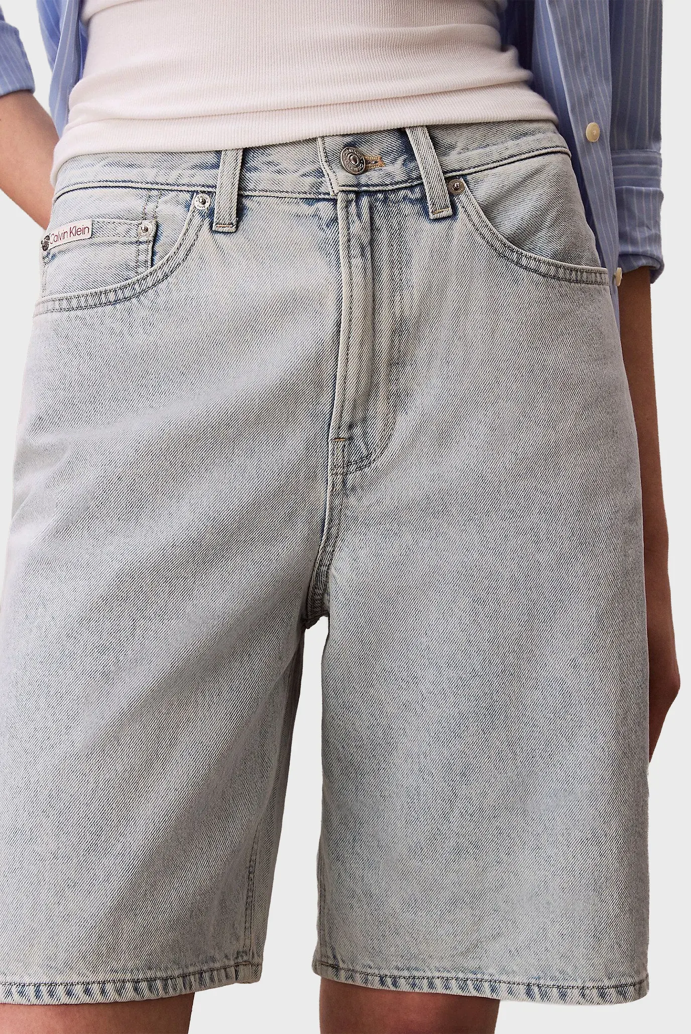 Шорты/THE BERMUDA SHORT BLEACHED BLUE 4