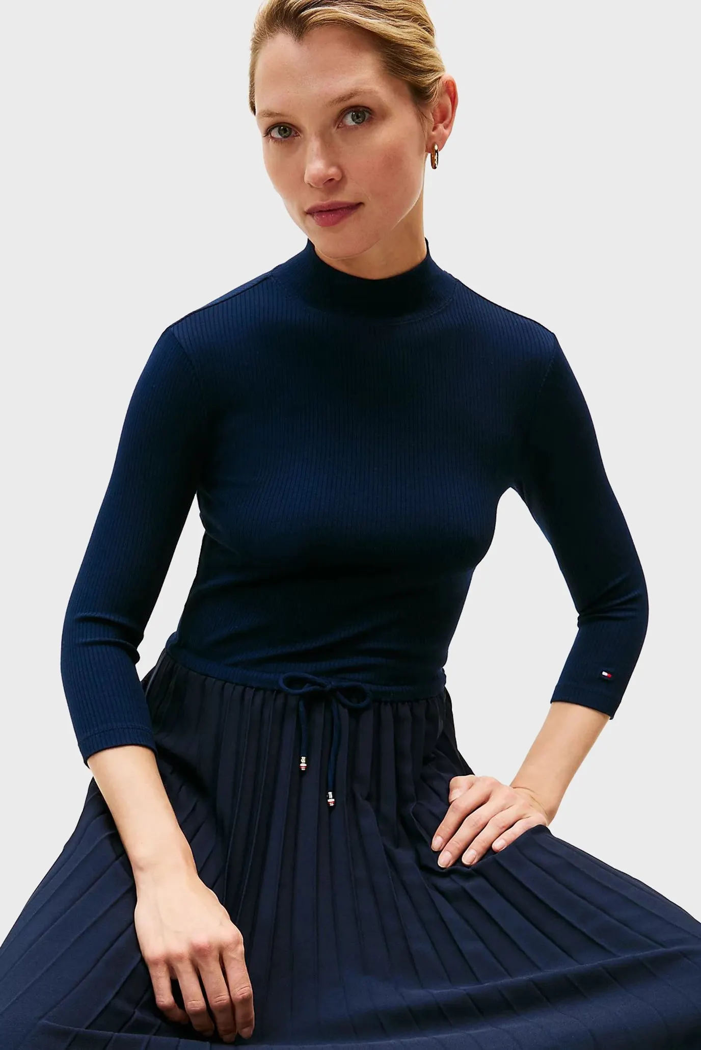 Платье SLIM 5X2 RIB MIX MIDI DRS 2