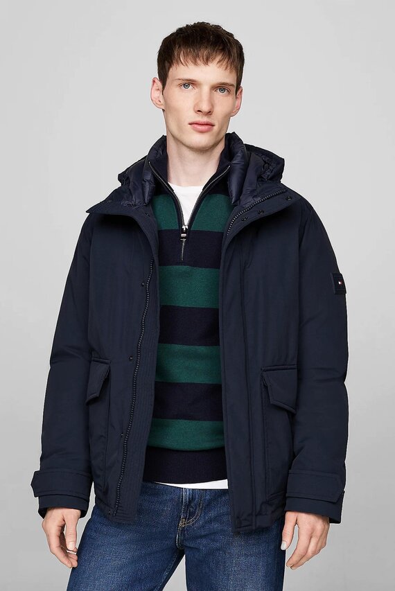 Qishki kurtka ROCKIE DOWN HOODED JACKET Tommy Hilfiger Qishki kurtka ROCKIE DOWN HOODED JACKET Tommy Hilfiger