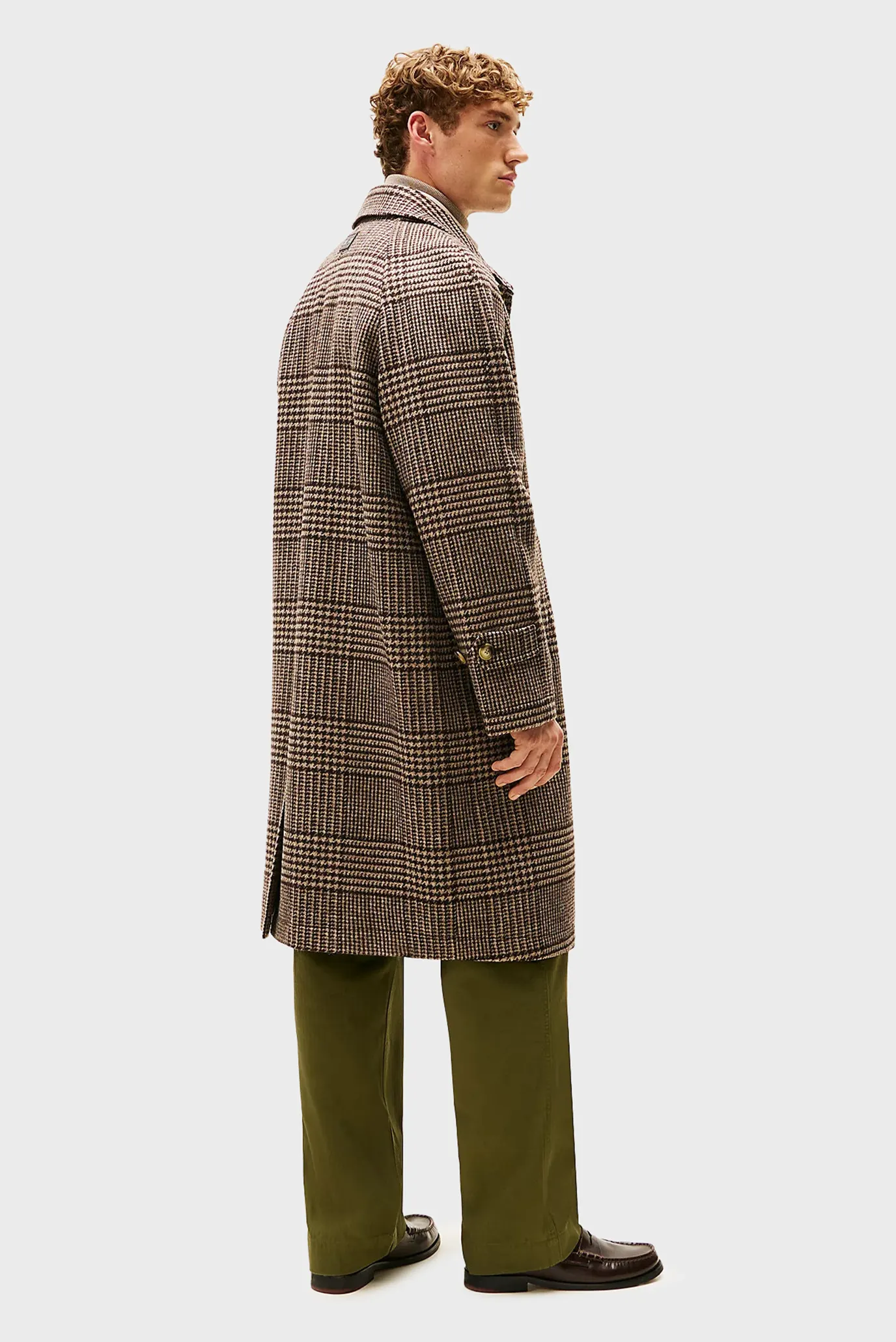Пальто WOOL CHECK COAT 2