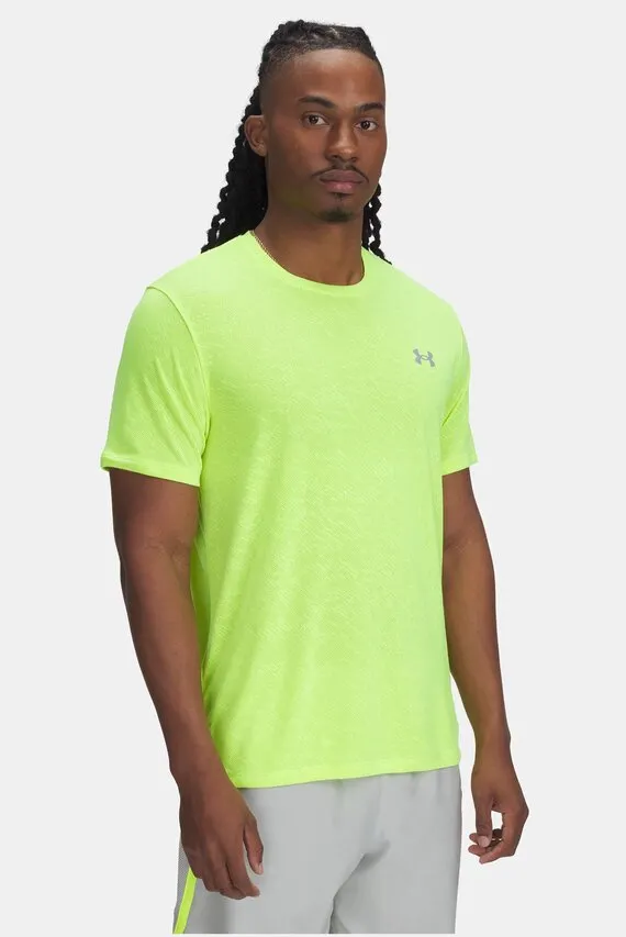 Futbolka UA LAUNCH CAMO SHORTSLEEVE-YLW Under Armour