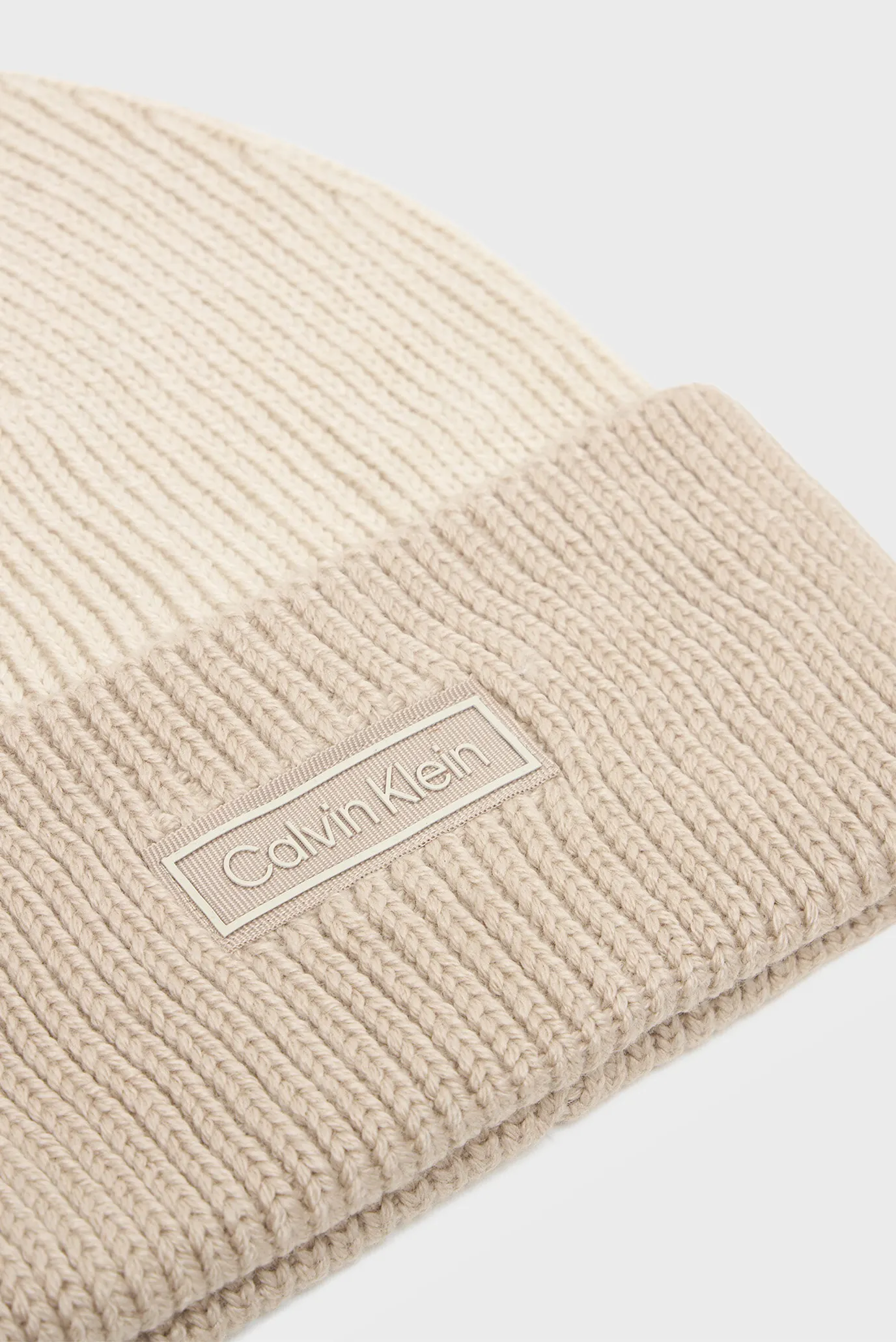 Shapka/PATCH WOOL CHUNKY RIB BEANIE 4