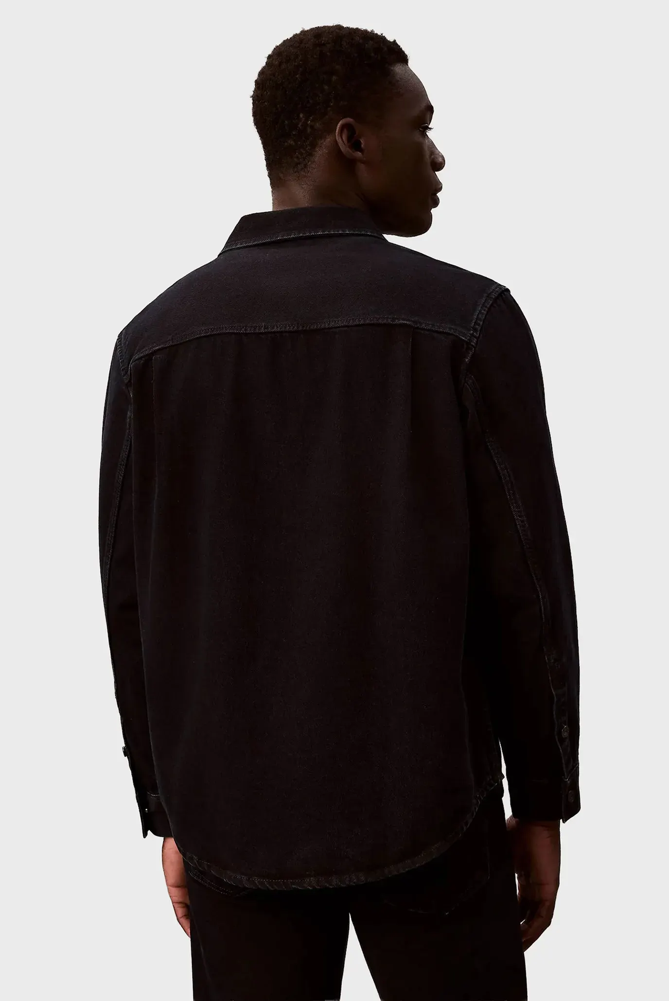 Рубашка/BLUE BLACK STONE 90S OVERSHIRT 3