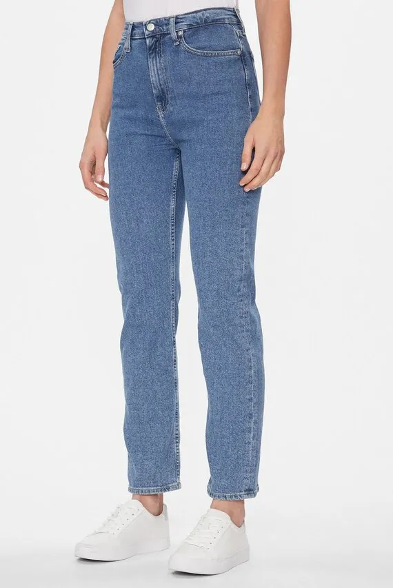 Jins shim HIGH RISE STRAIGHT Calvin Klein Jeans
