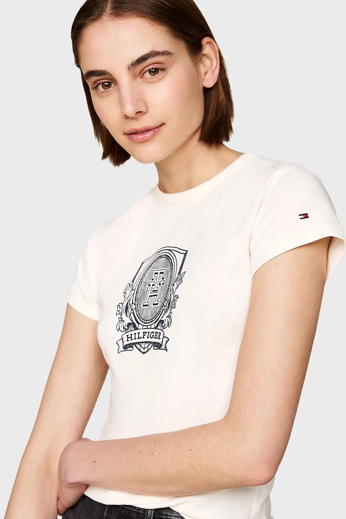 Футболка SLIM RAGLAN CREST C-NK SS 4