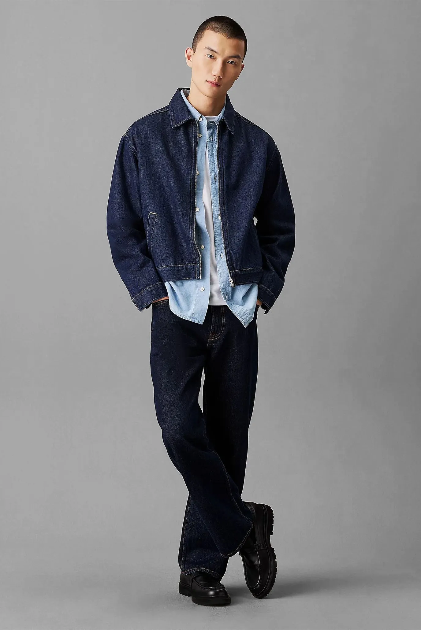 Jins kurtka RELAXED ZIP DENIM JACKET 2