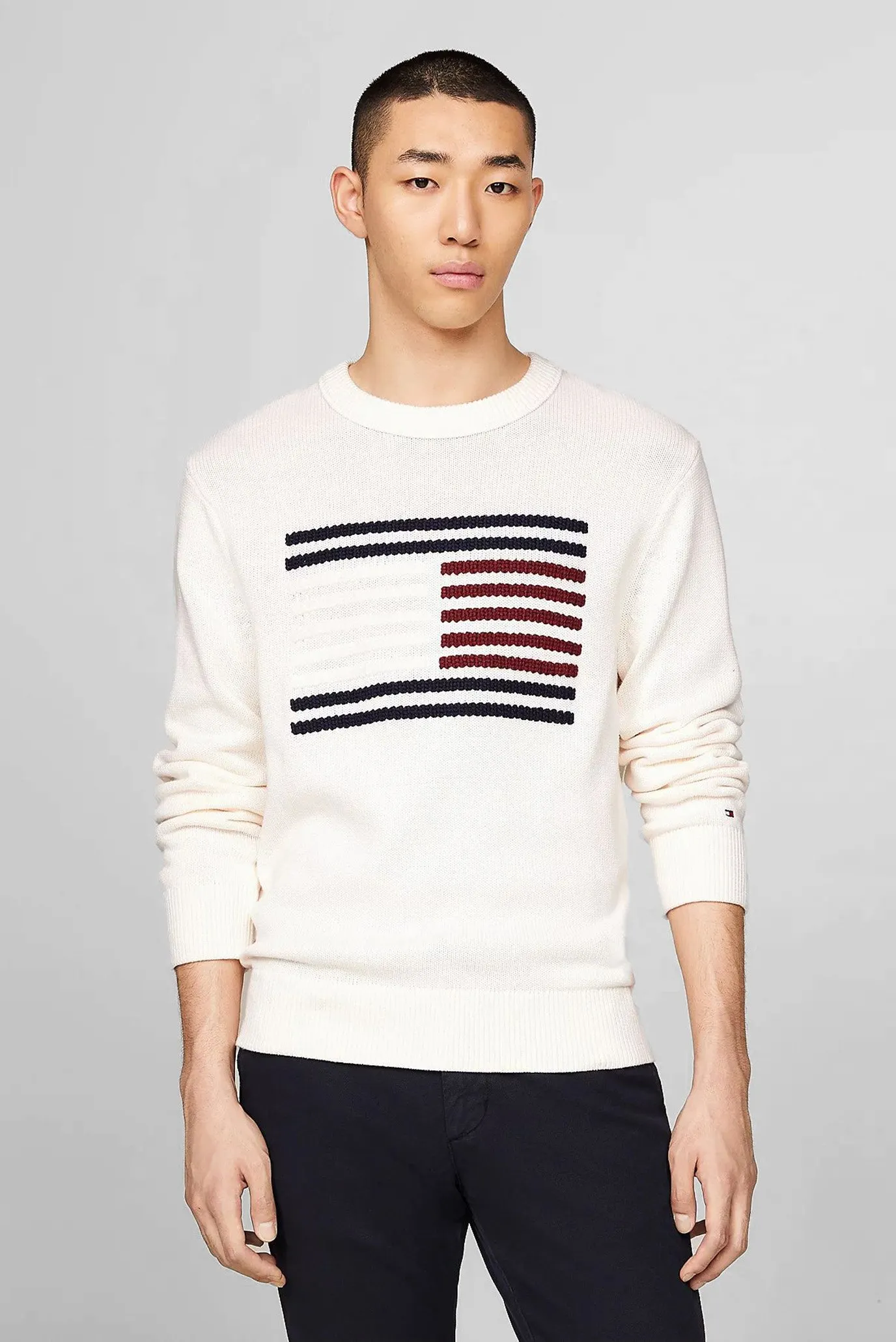 Свитер BIG GRAPHIC FLAG CREW NECK 1