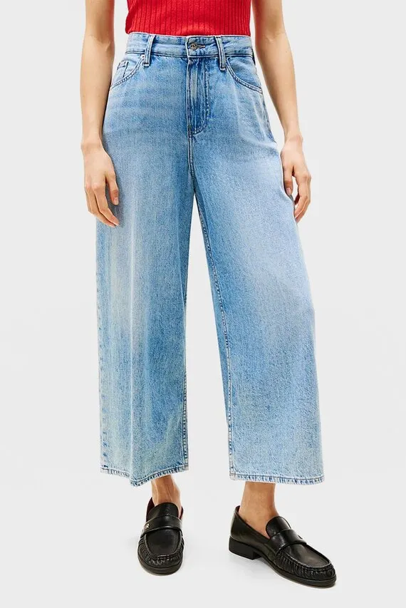 Jins shim WIDE LEG HW CROPPED SIA Tommy Hilfiger