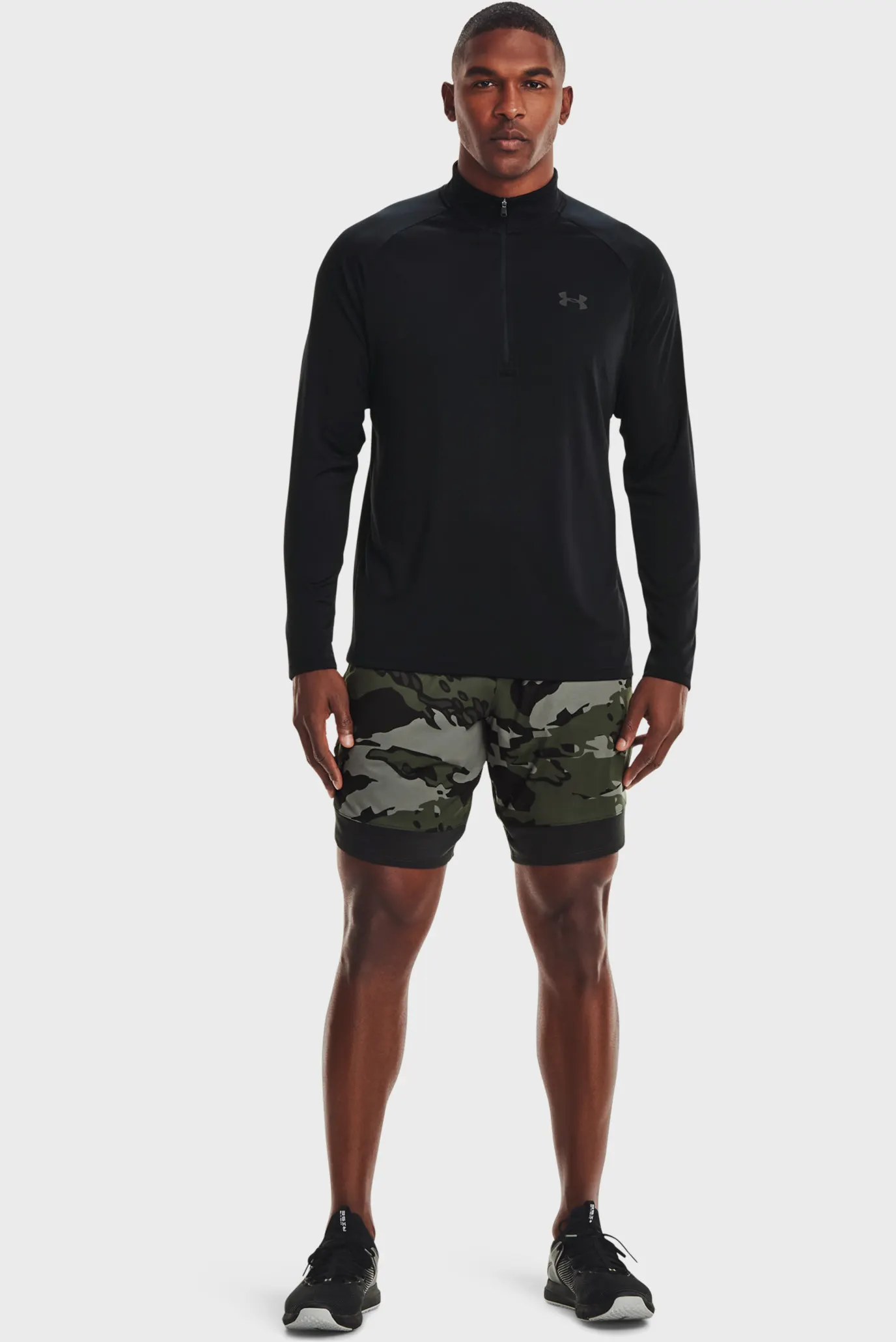 Лонгслив UA Tech 2.0 1 2 Zip 2