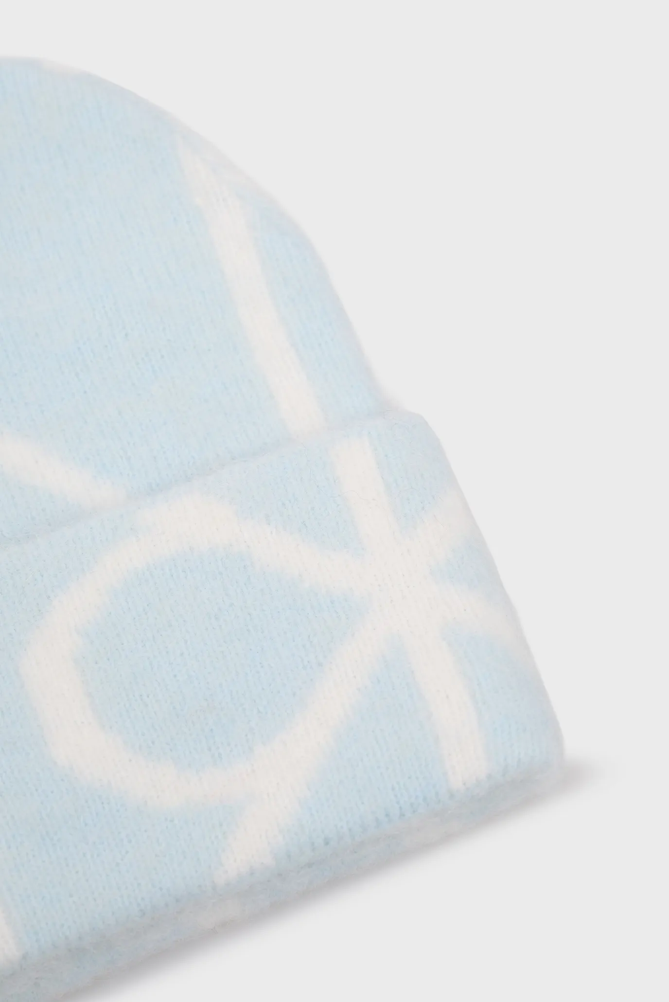 Шапка/EMBLEM AOP BRUSHED BEANIE 3