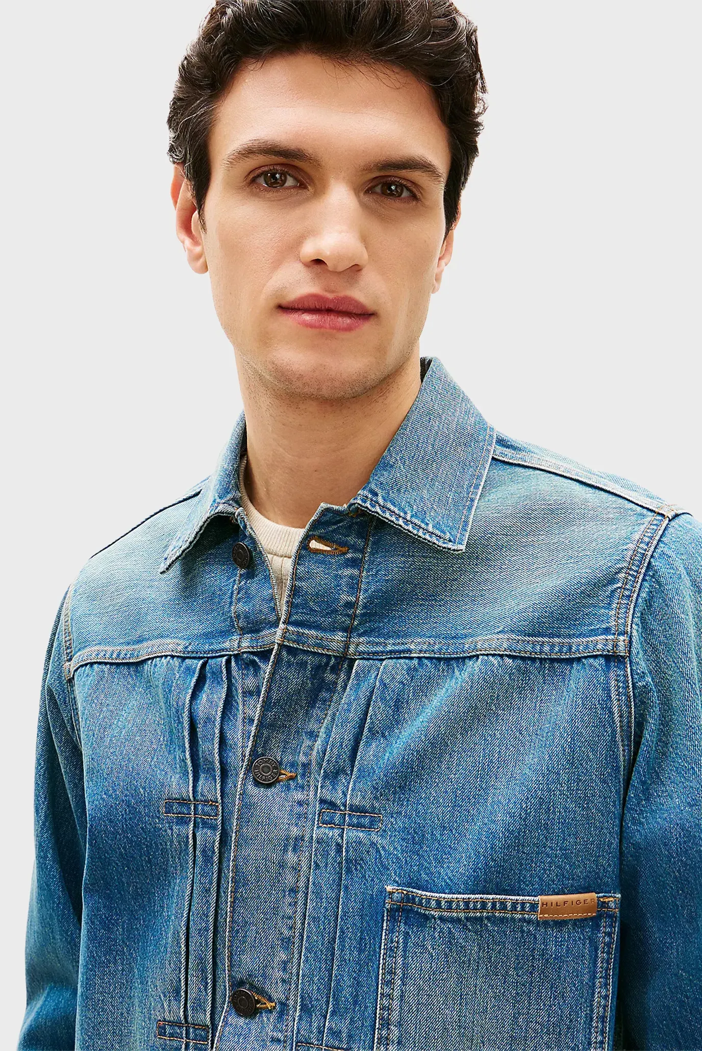 Jins kurtka TRUCKER JKT TYPE 1 MARIO INDIGO 4