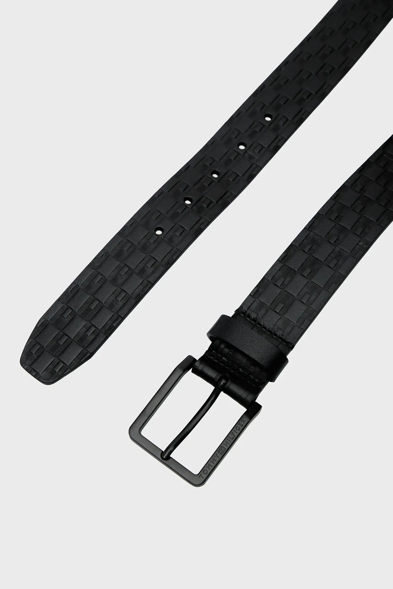 Ремень TH FLAG MONOGRAM OLIVER 3.5 3