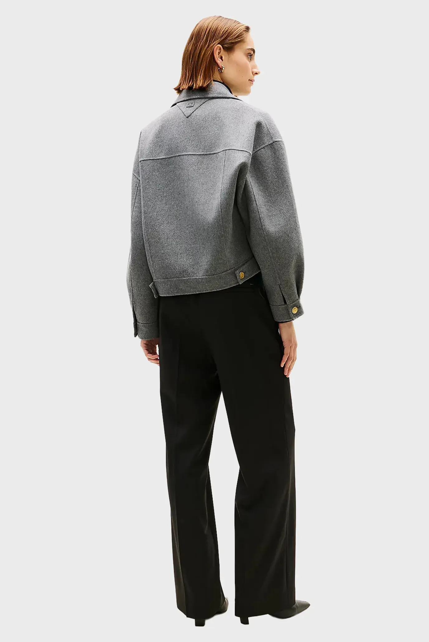 Куртка демисезонная DF WOOL GOLD BUTTON PEACOAT 4