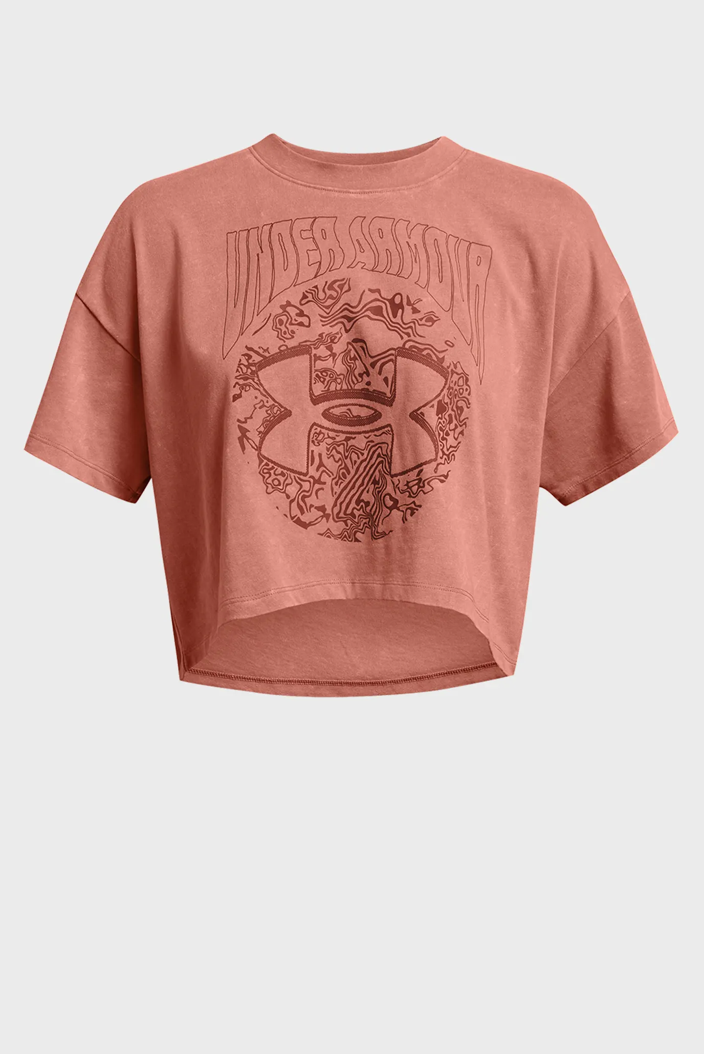 Futbolka UA HW Dusk to Dawn Crop SS 3