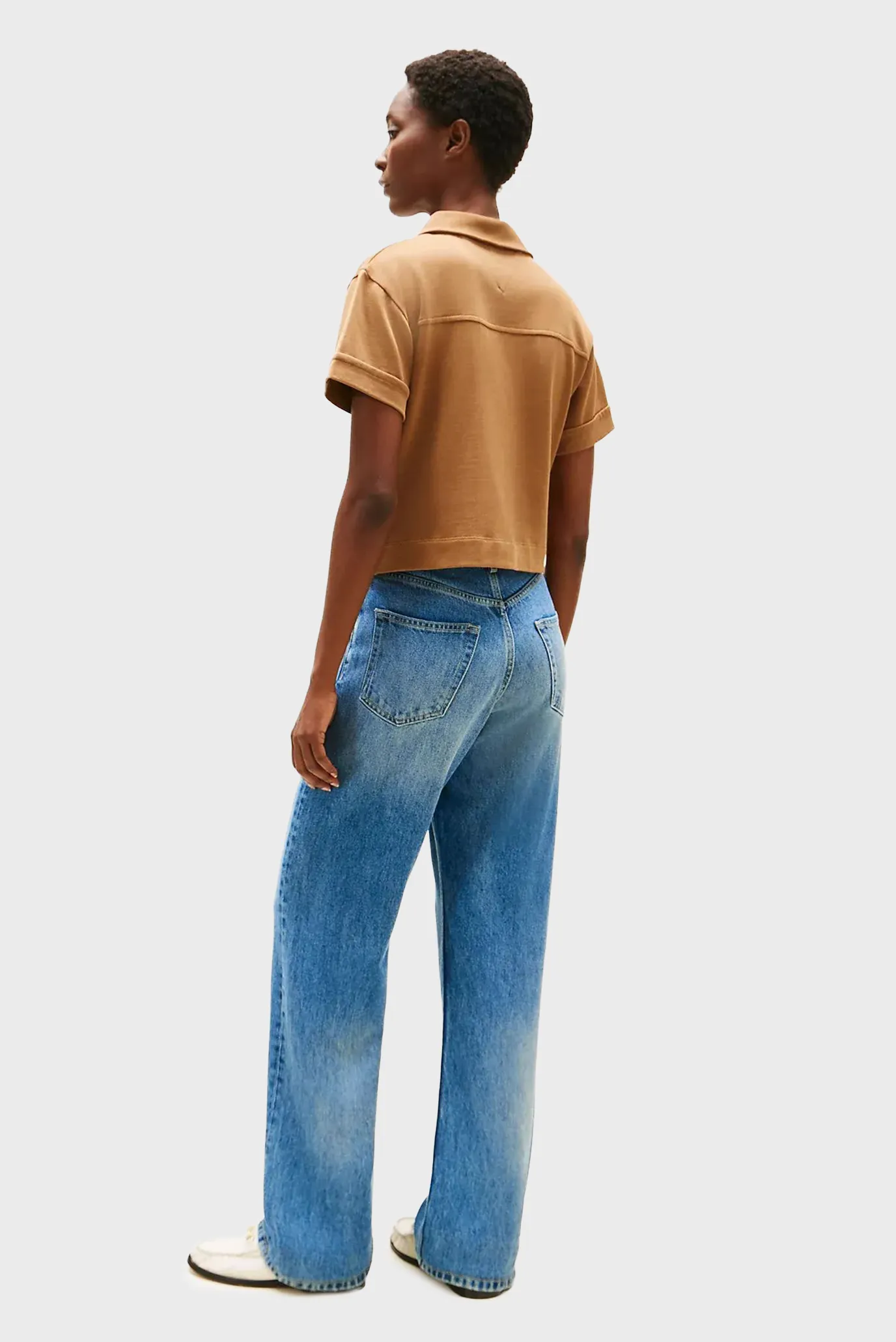 Yengi kalta ko'ylak GOLD BUTTON SS SHIRT 3