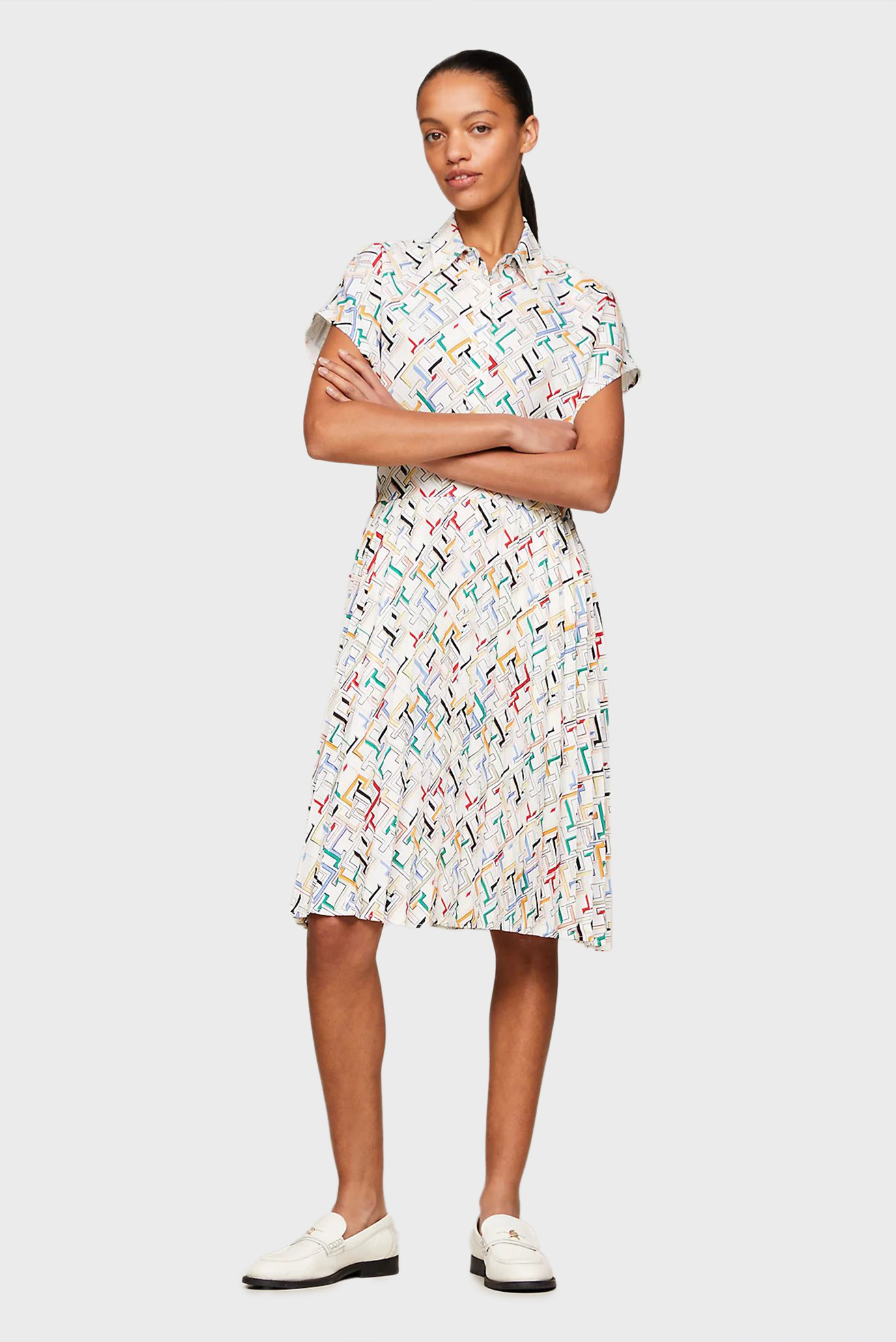 Платье AMD PLEATED SS KNEE DRESS 1