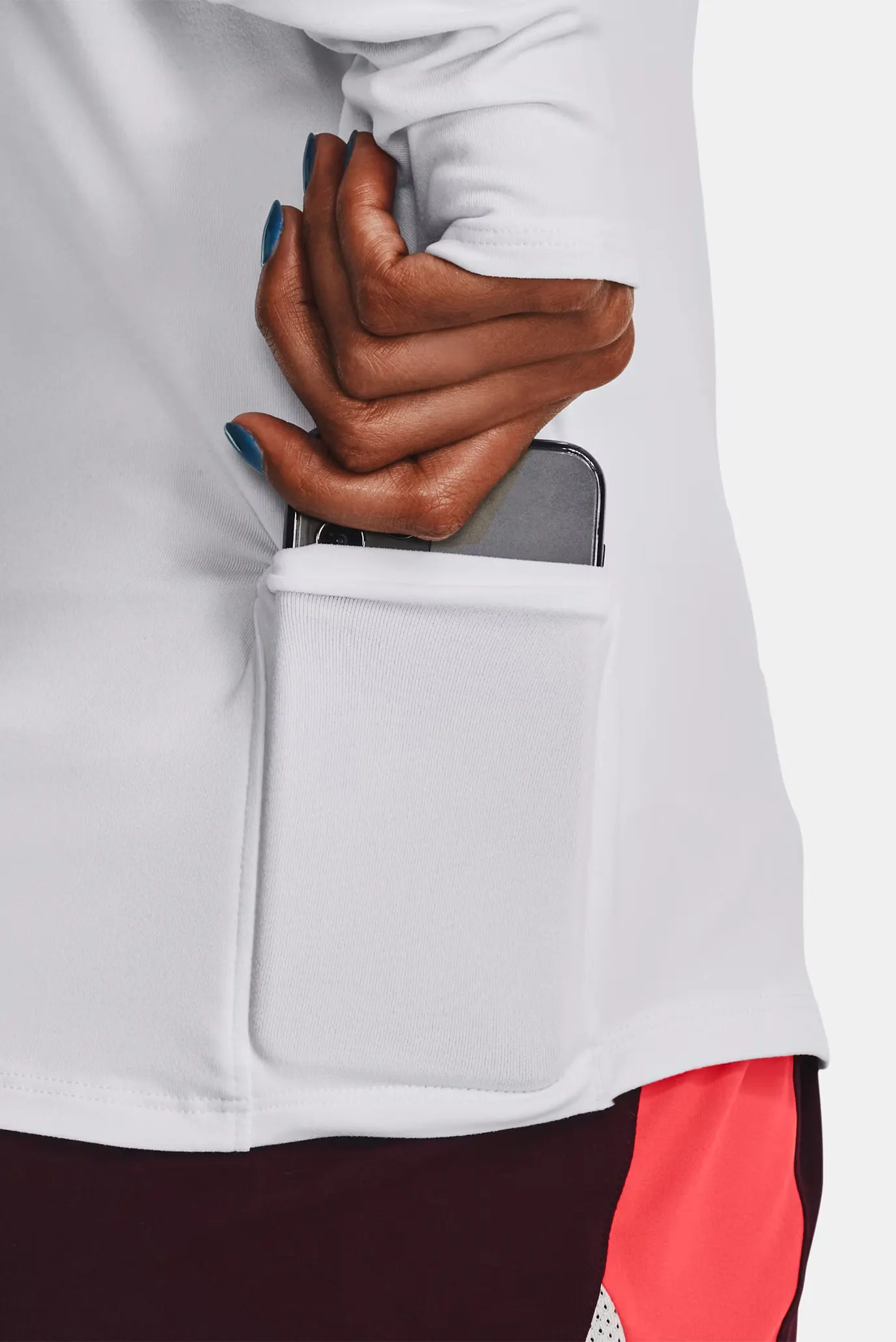 Uzun yengli futbolka UA Launch Pro Half Zip 4