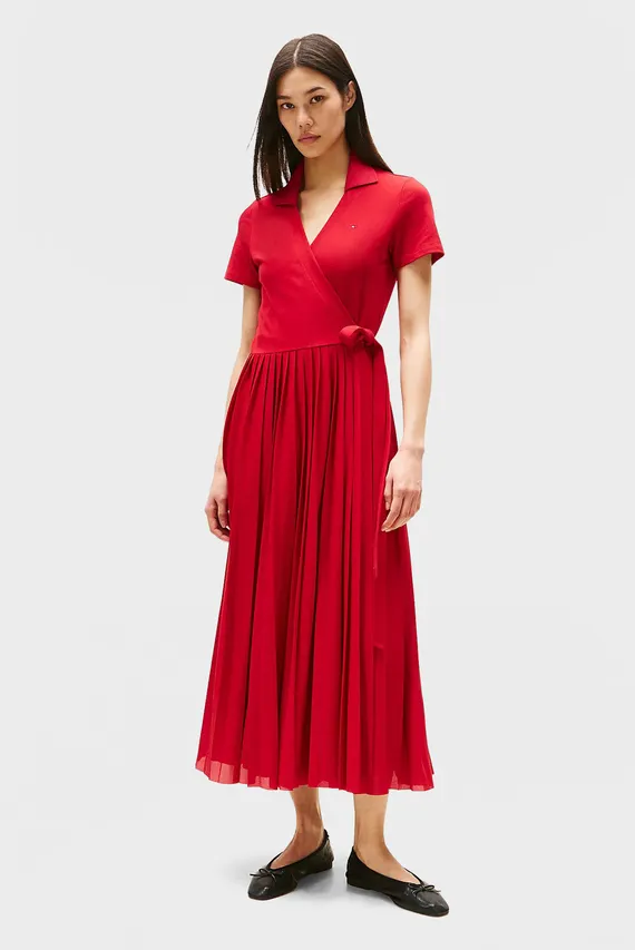 Платье 1985 PLEATED WRAP POLO DRS Tommy Hilfiger