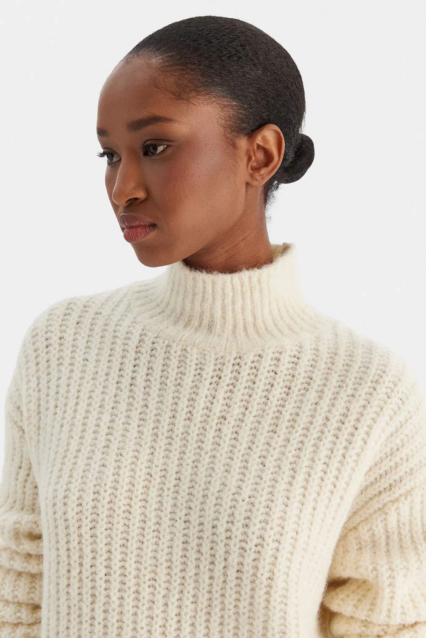 Sviter Brushed Wool LS T-Neck 4