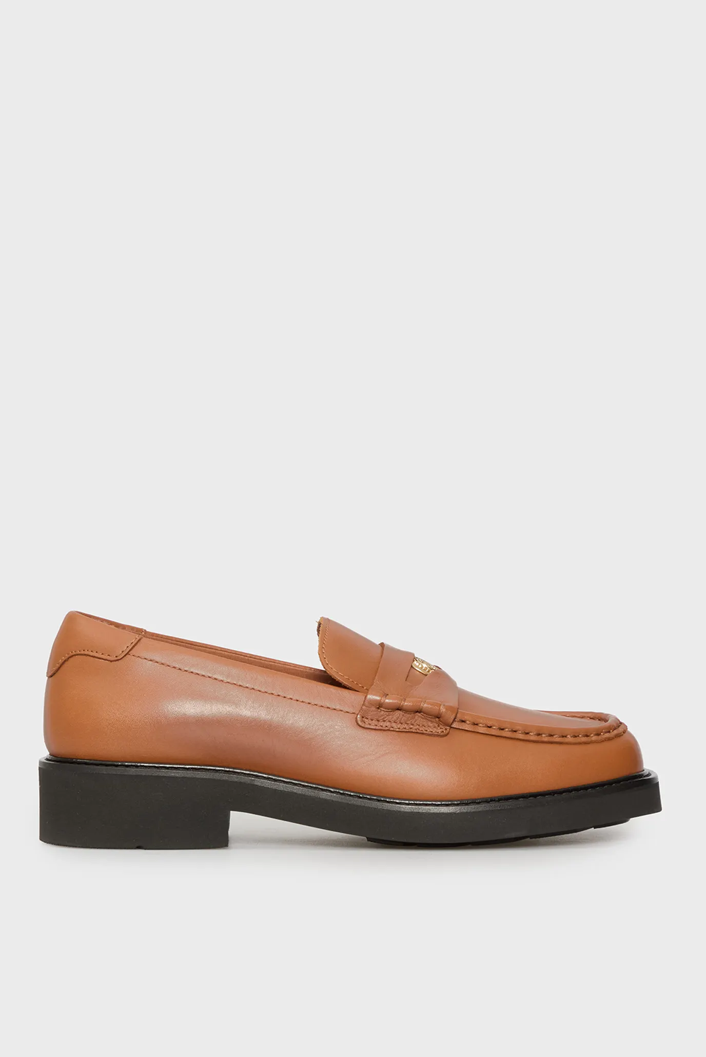 Loferlar/CREST SQUARISH TOE PENNY LOAFER 1