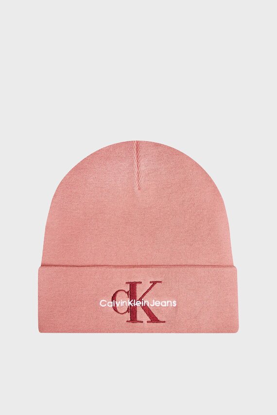 Shapka MONO LOGO EMBRO BEANIE Calvin Klein Jeans Shapka MONO LOGO EMBRO BEANIE Calvin Klein Jeans
