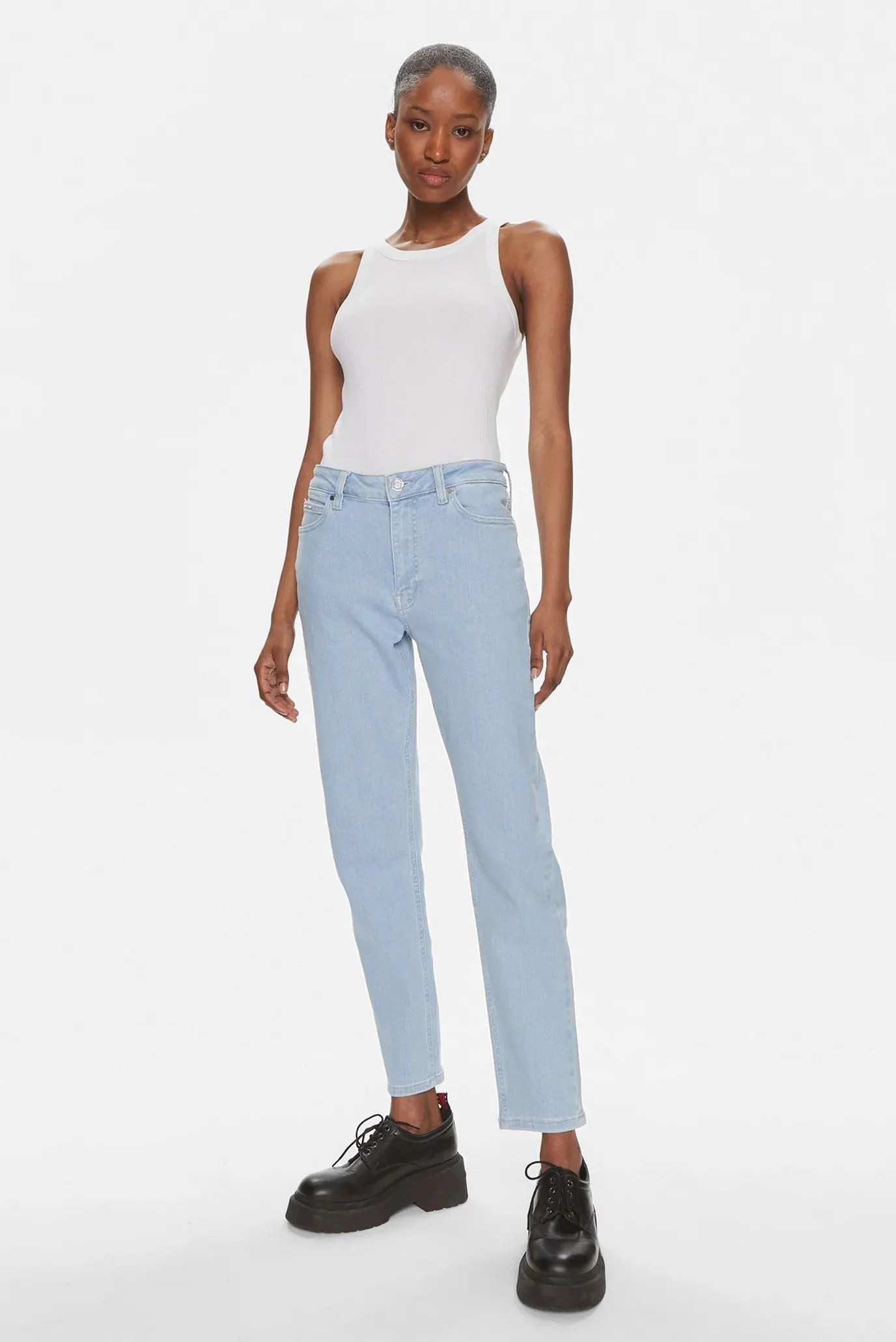 Майка VARIEGATED RIB WOVEN TAB TANK 2