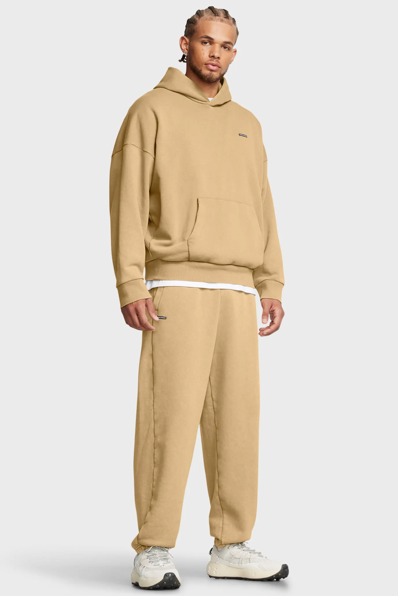 Штаны спортивные UA Icon HWT Flc Wash OS Pant 2