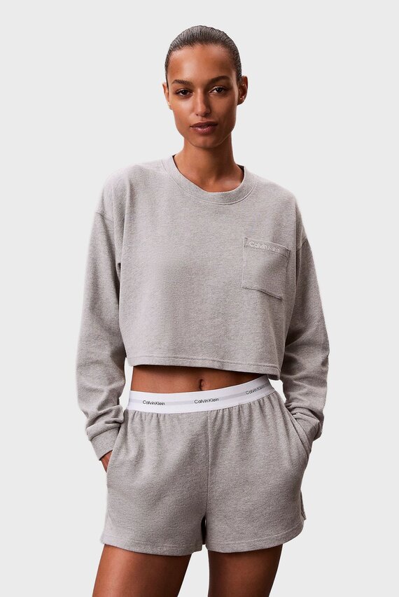 Реглан LOGO JERSEY LS CROP Calvin Klein