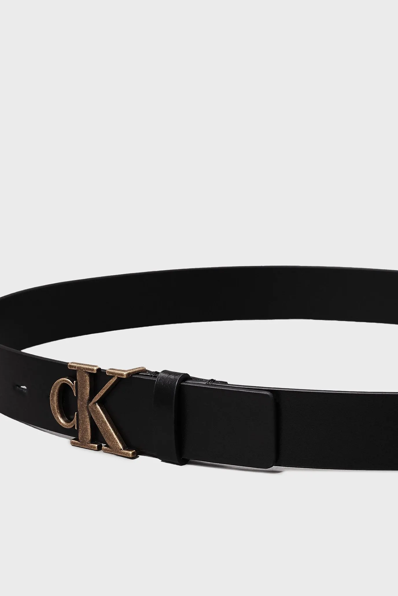 Kamar MONO PLAQUE LTHR BELT 30MM 3