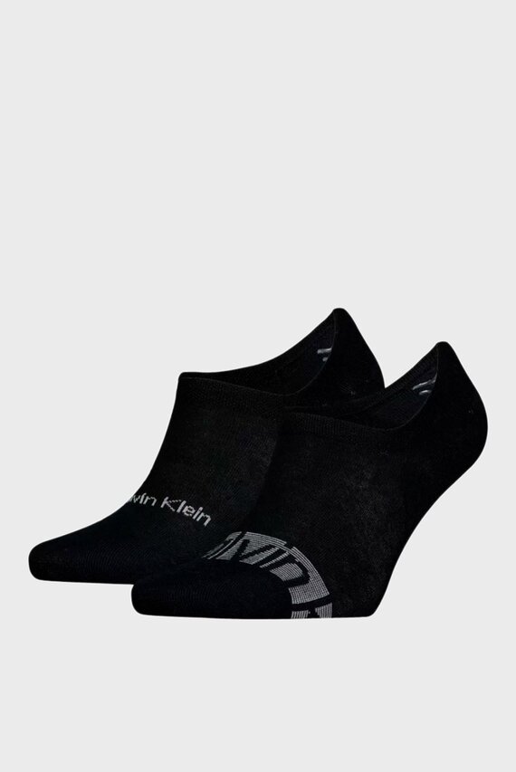 Kalta paypoq CK MEN FOOTIE HIGH CUT 2P STRI Calvin Klein