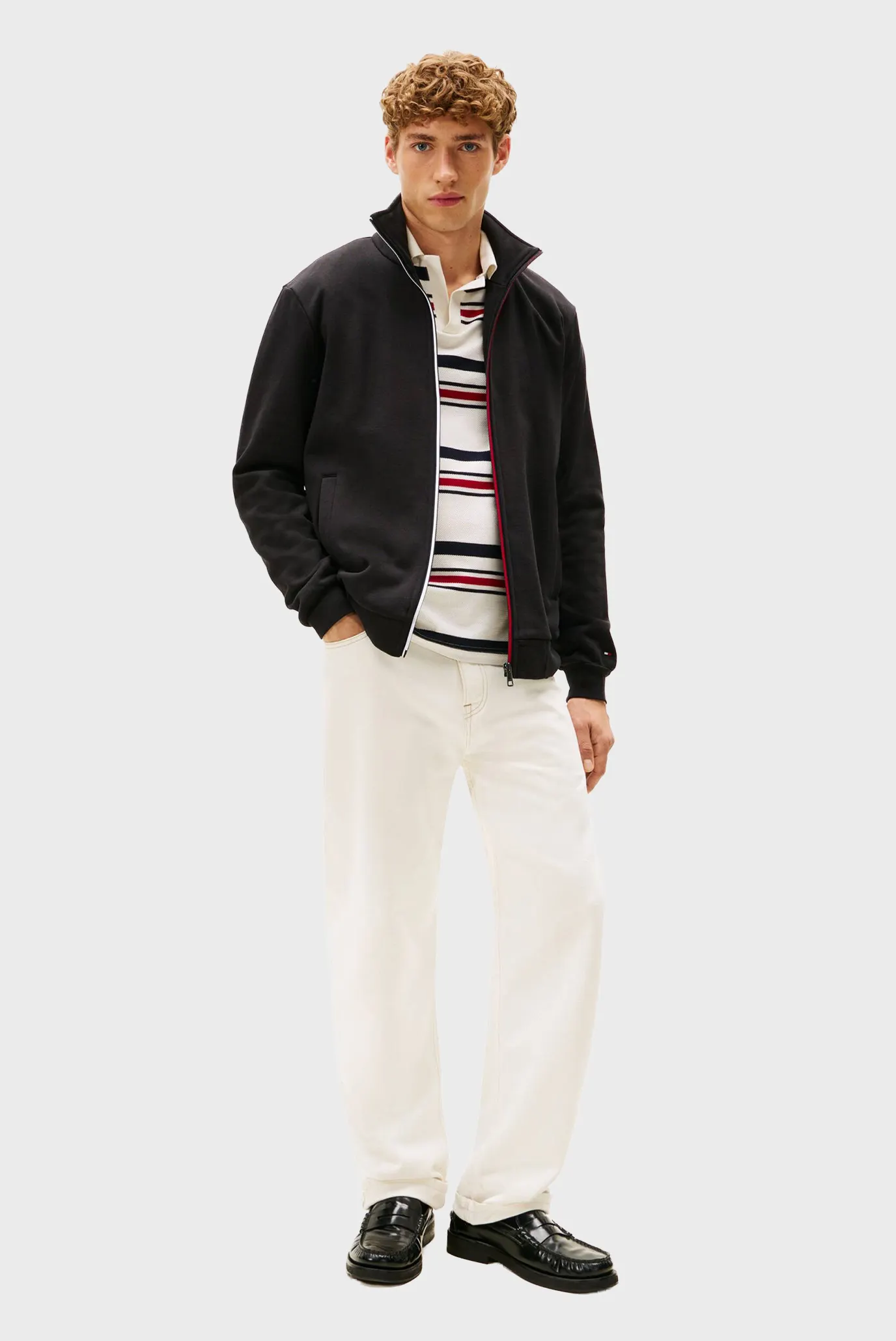 Reglan GLOBAL STRIPE ZIP THROUGH 3