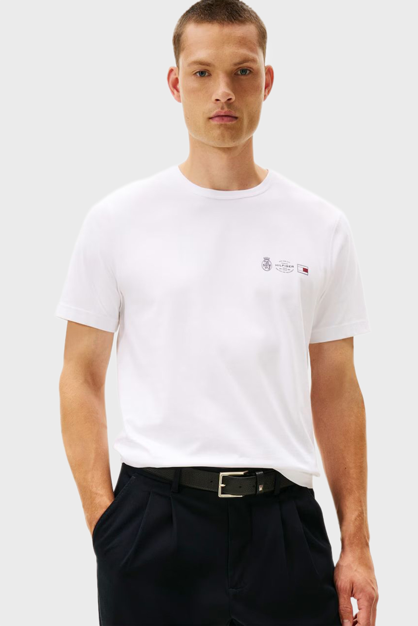 Futbolka SMALL CREST OUTLINE TEETommy Hilfiger Futbolka SMALL CREST OUTLINE TEE 1