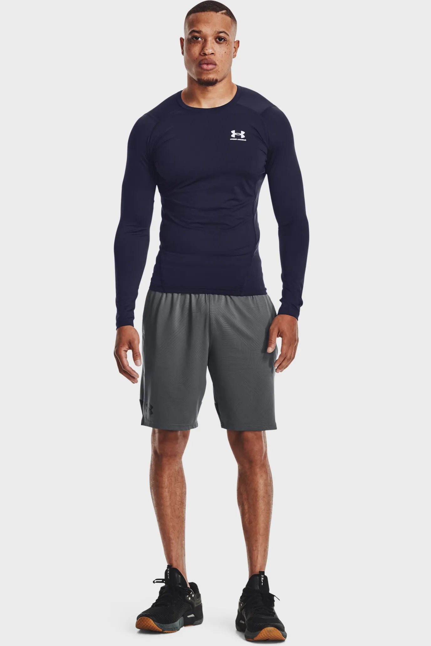 Uzun yengli futbolka UA HG Armour Comp LS 2