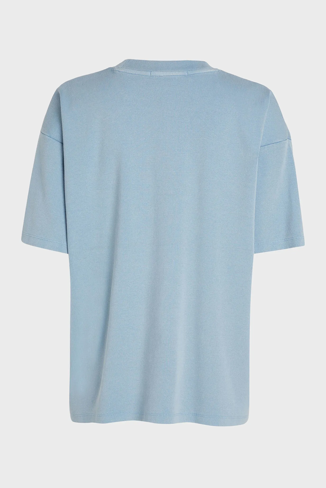 Futbolka WASHED RIB LABEL BOYFRIEND TEE 2