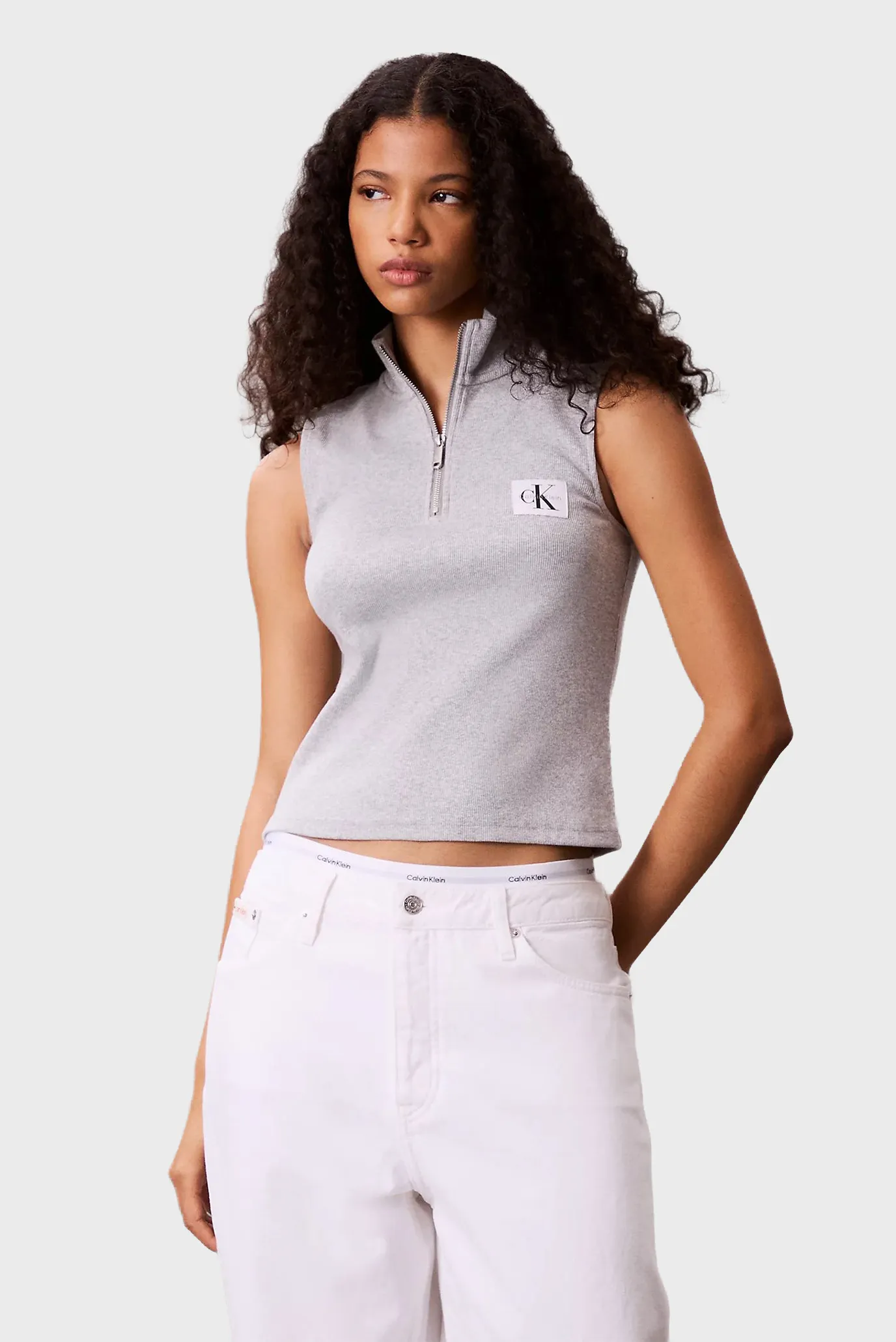 Топ/A- WOVEN LABEL SL QZ TOP 1