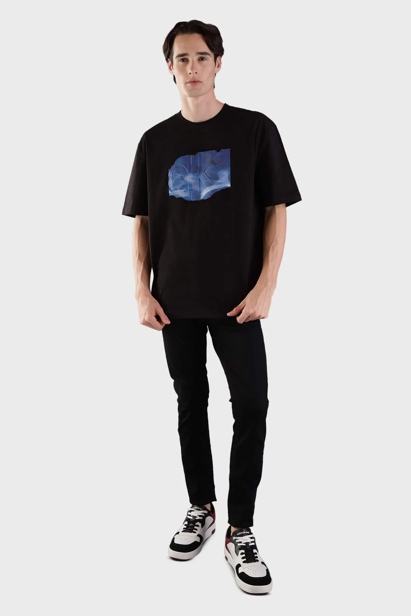 Futbolka EMBOSSED EUPHORIC FLORAL TEE 3