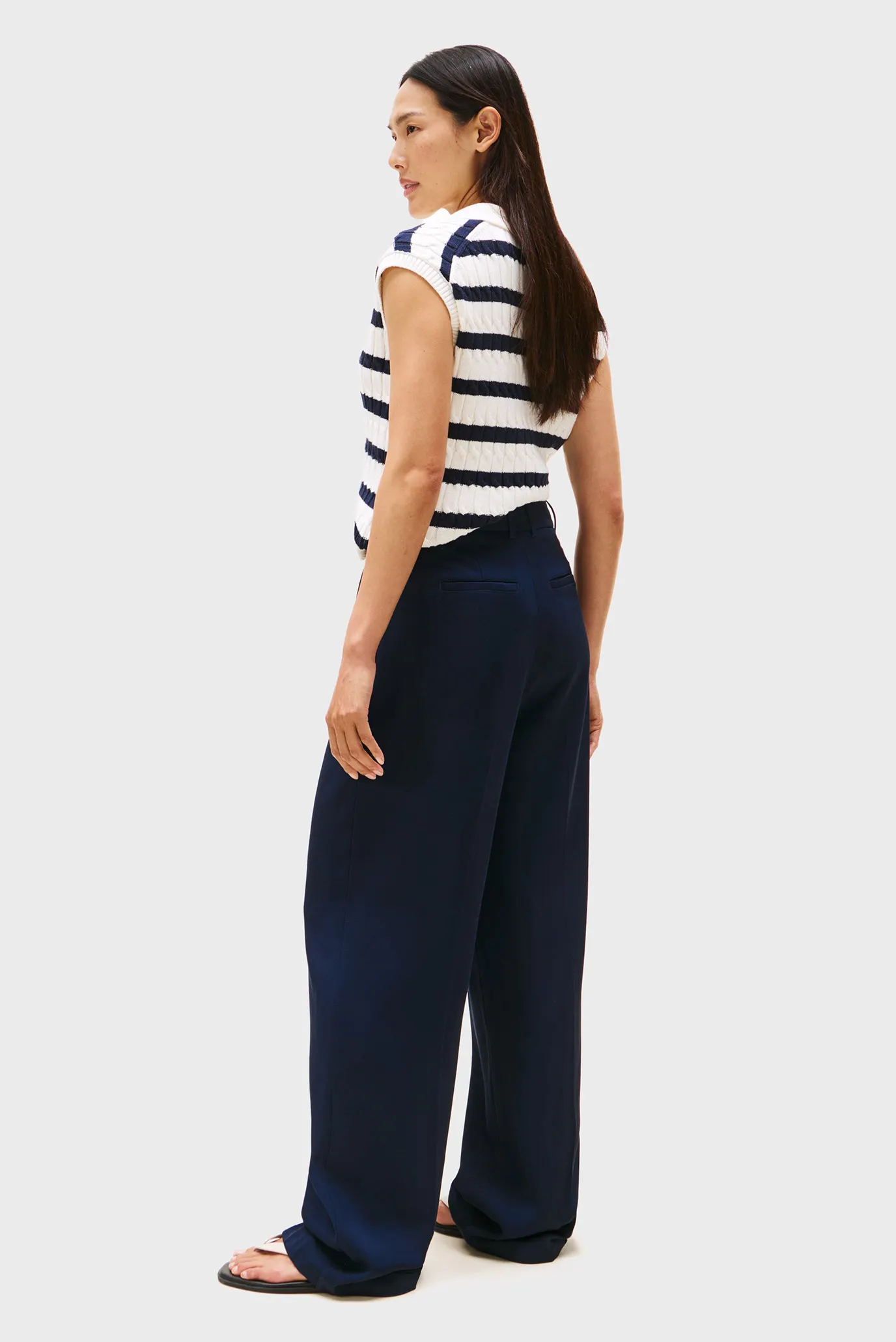 Ishton VIS TWILL RLXD STRAIGHT PANTS 3