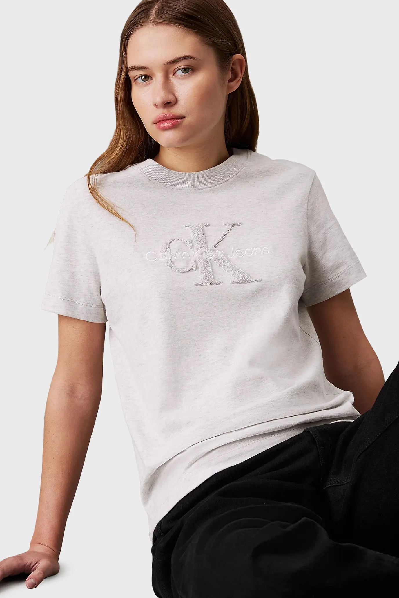 Футболка CHENILLE MONOLOGO REGULAR TEE 4