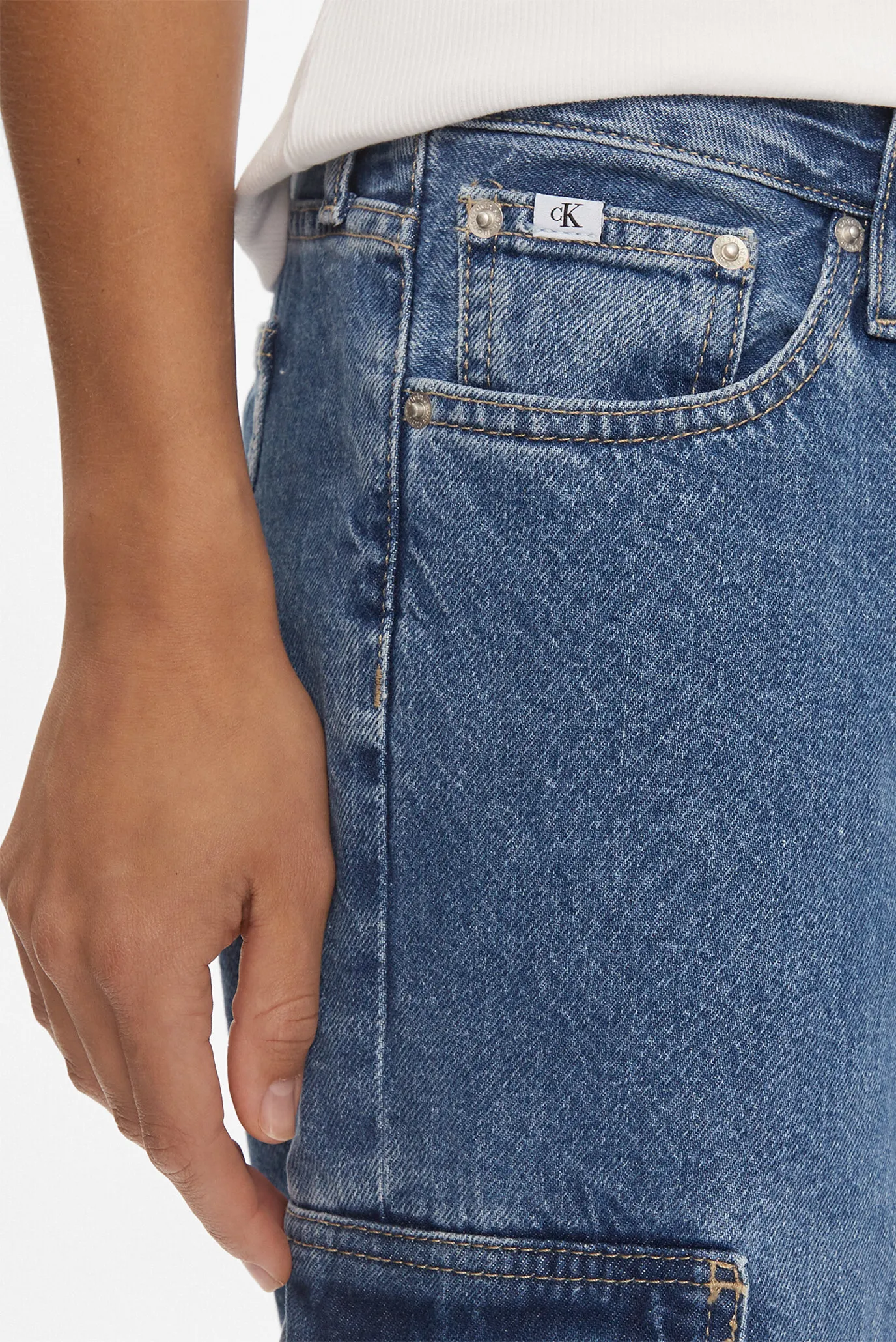 Jins shim EXTREME LOW RISE BAGGY CARGO 4