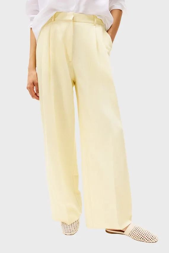 Брюки LINEN MIX RLXD STRAIGHT PANTS Tommy Hilfiger