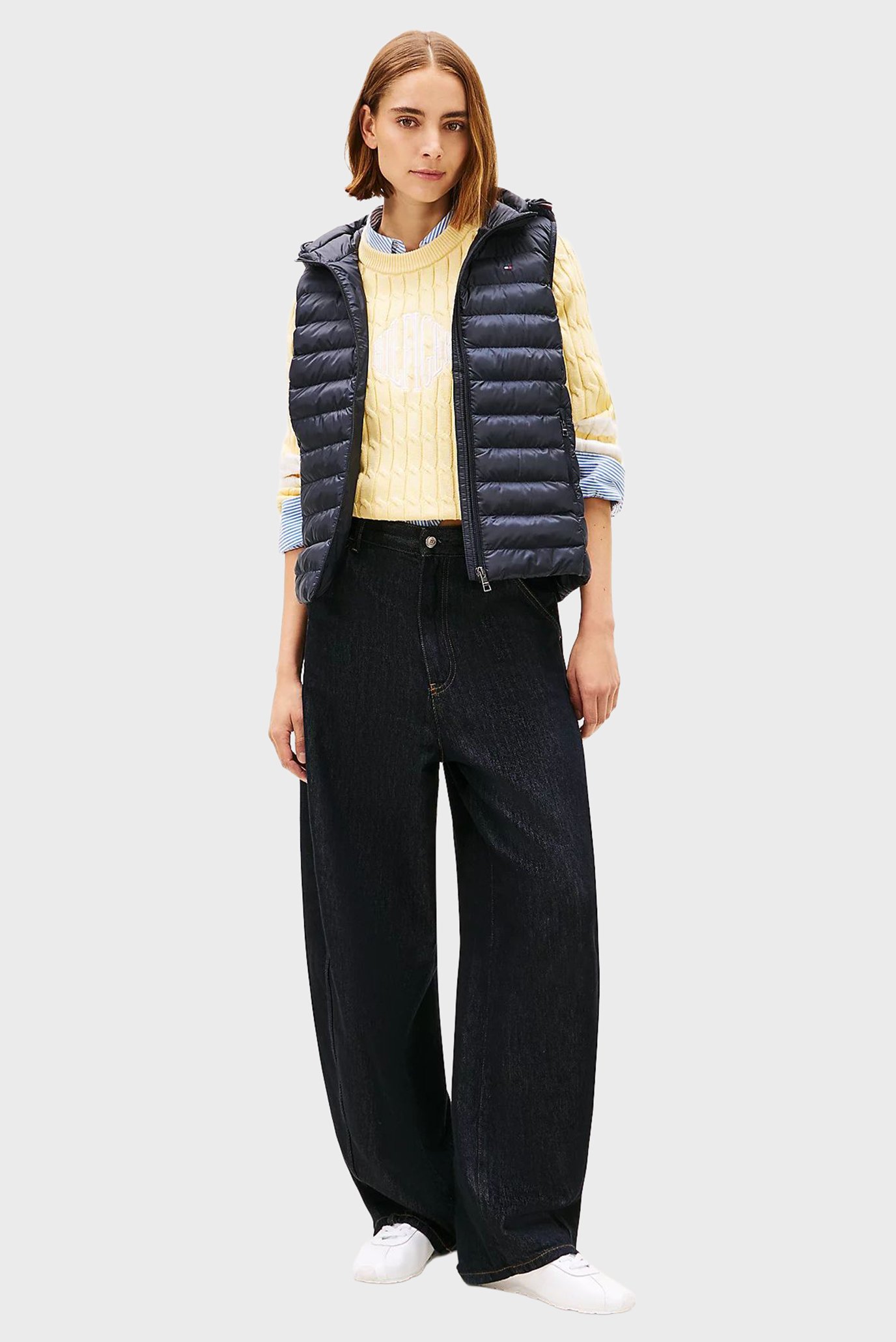 Jilet LW PADDED GLOBAL STRIPE VESTTommy Hilfiger Jilet LW PADDED GLOBAL STRIPE VEST 2