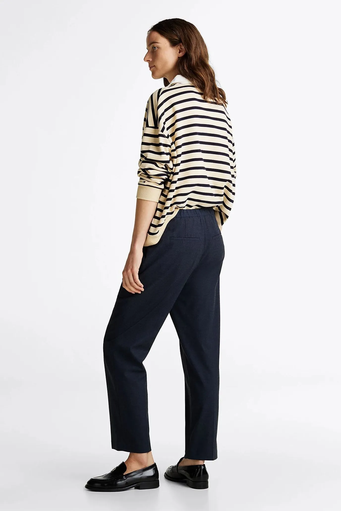 Штаны FLANNEL SLIM STRAIGHT PANT 4