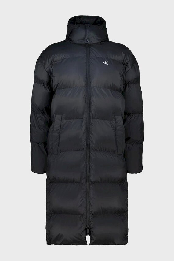 Qishki kurtka LS LONG LENGTH HOODED NYLON PUFF Calvin Klein Jeans Qishki kurtka LS LONG LENGTH HOODED NYLON PUFF Calvin Klein Jeans