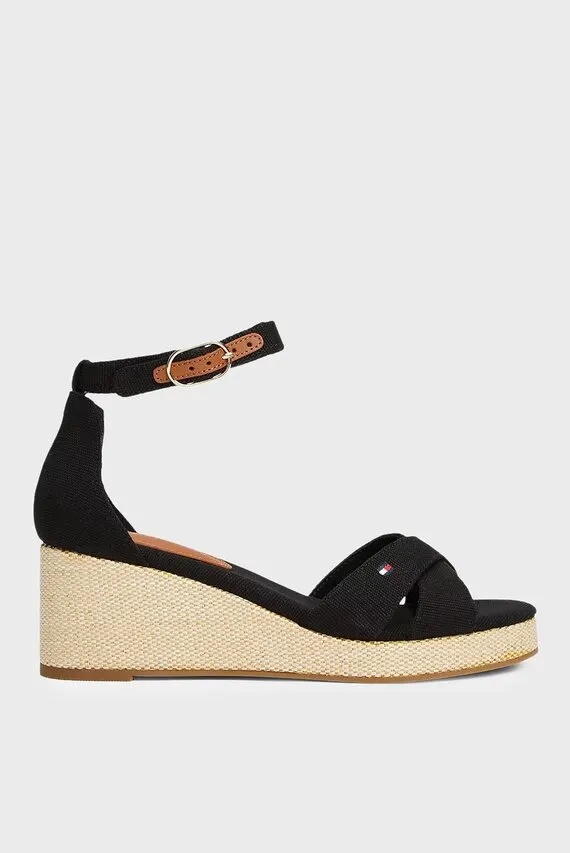 Bosonojkalar FLAG CRISS-CROS MID WEDGE ESPAD Tommy Hilfiger