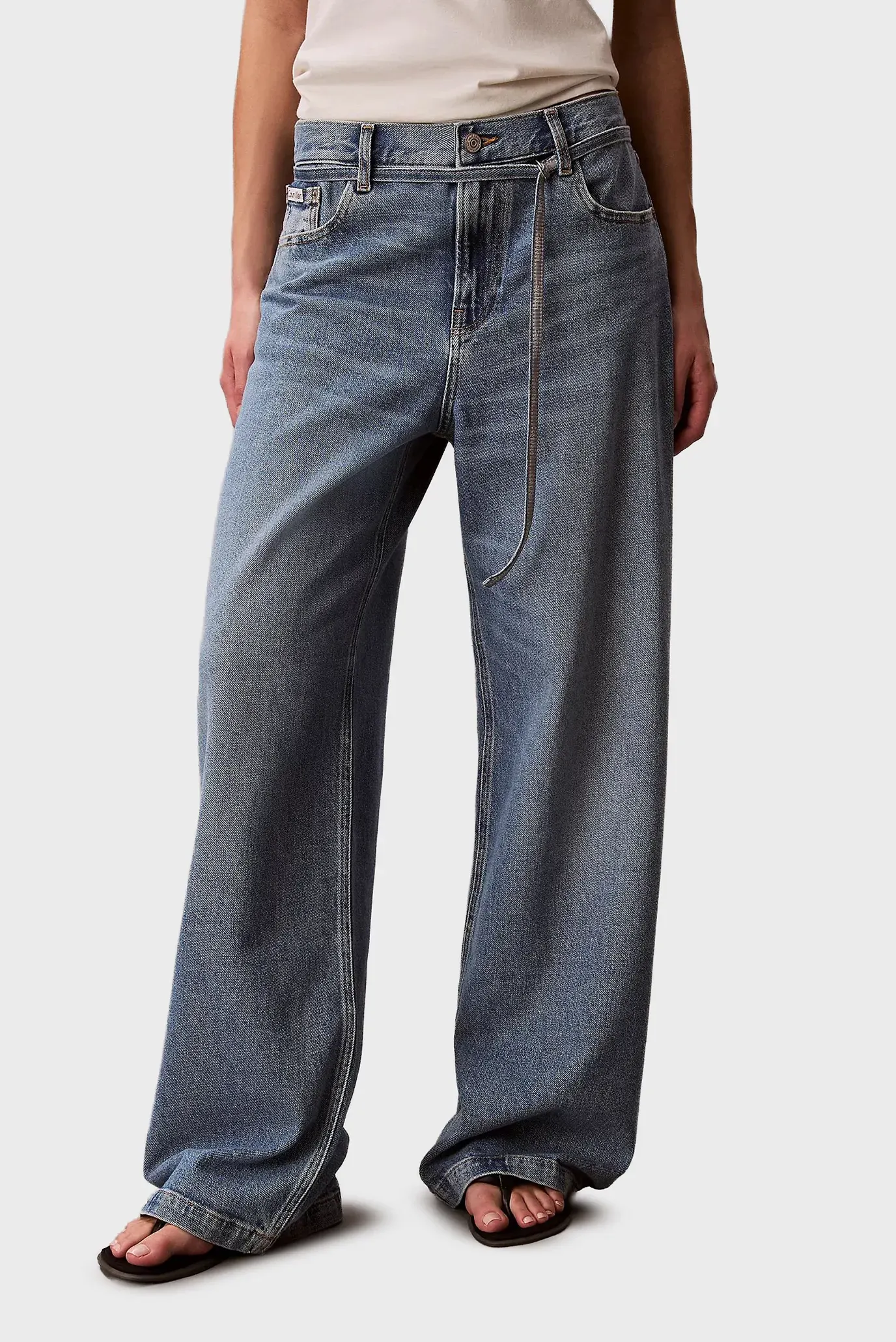 Джинсы/LOW RISE BAGGY OVERNIGHT BLUE 1