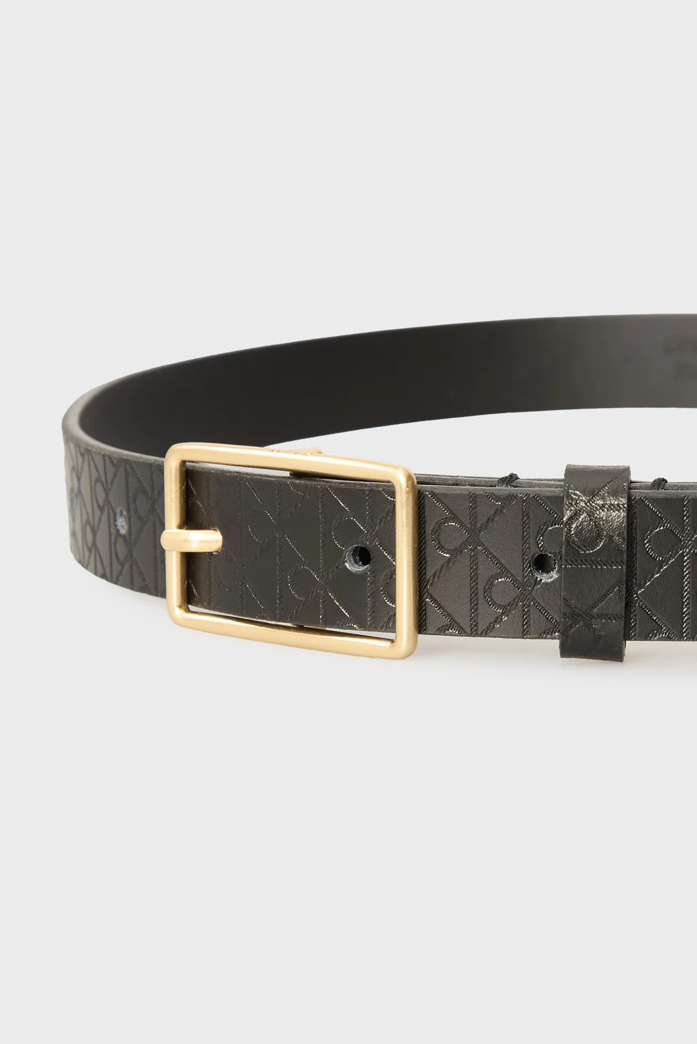 Ремень SQUARE BUCKLE AOP STRAP 25MM 2